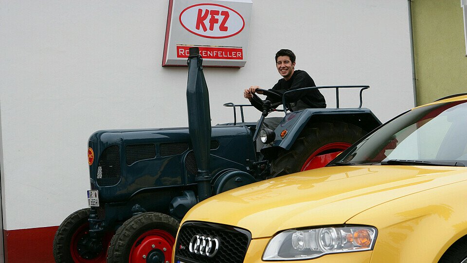 Seine Karriere in der Automobilwelt begann Rockenfeller als Kfz-Mechaniker., Foto: Audi