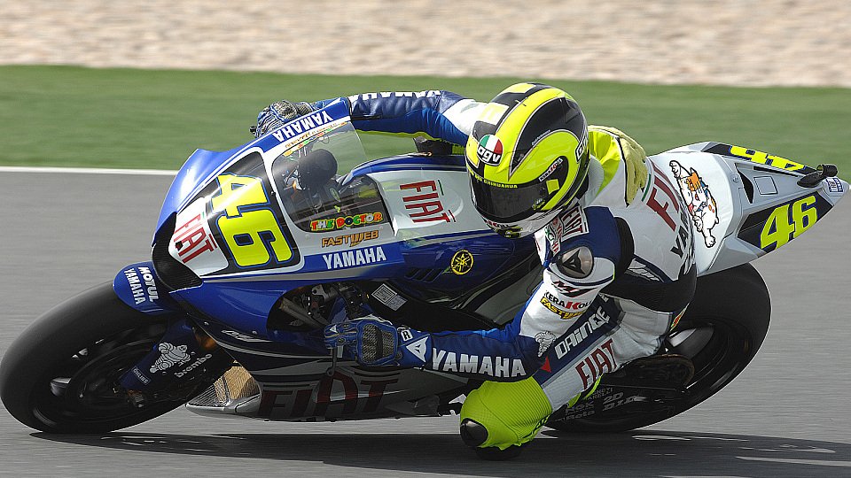 Valentino Rossi steht ganz vorne, Foto: Yamaha