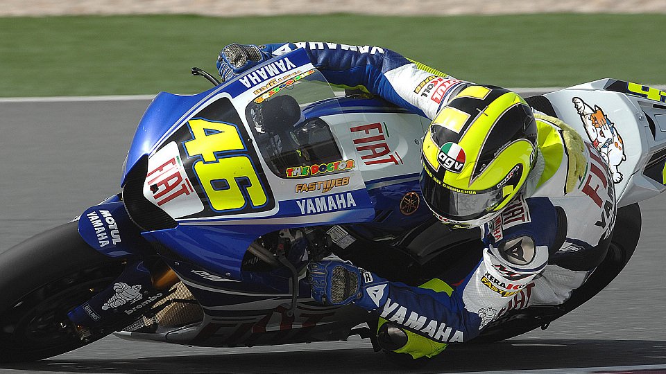 Valentino Rossi fand schnell zu seinem Rhythmus, Foto: Yamaha