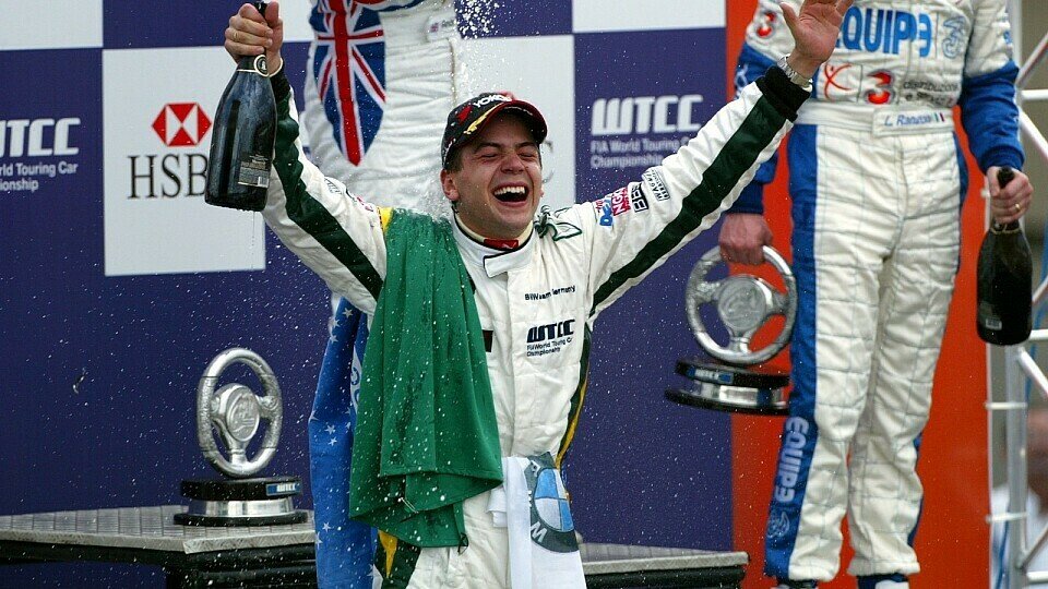 Augusto Farfus jubelt - nicht zum letzten Mal, Foto: Sutton