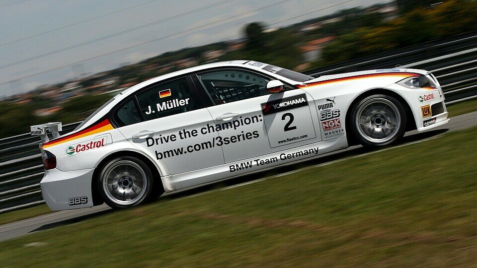 Jörg Müller war der Held des 2. Laufs., Foto: Sutton