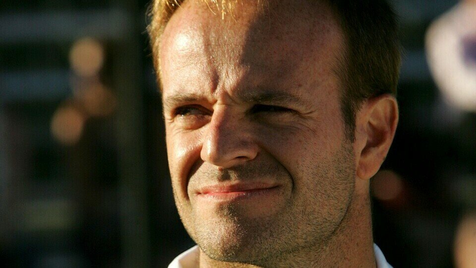 Rubens Barrichello ist mit seinem Arbeitsgerät unzufrieden, Foto: Bumstead/Sutton