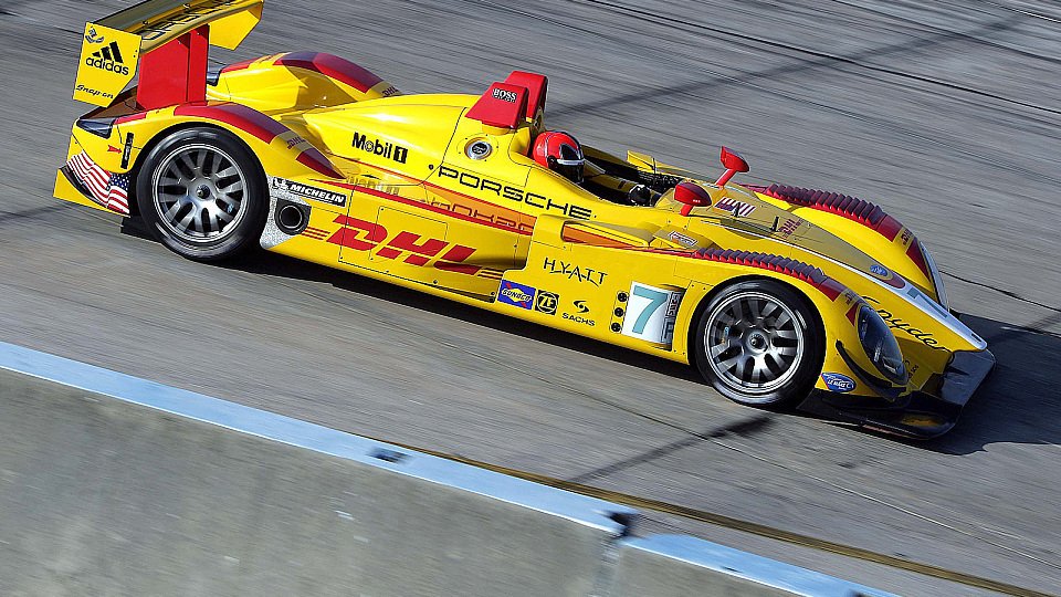 Der RS Spyder ist bereit für Sebring., Foto: Porsche Der RS Spyder ist bereit für Sebring., Foto: Porsche