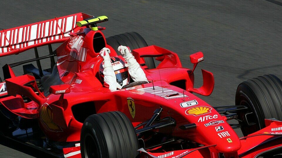 Kimi hat den roten Staffelstab übernommen., Foto: Sutton