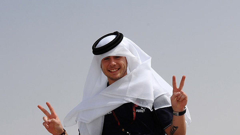 Alvaro Bautista scheint sich in Katar wohl zu fühlen, Foto: Aprilia