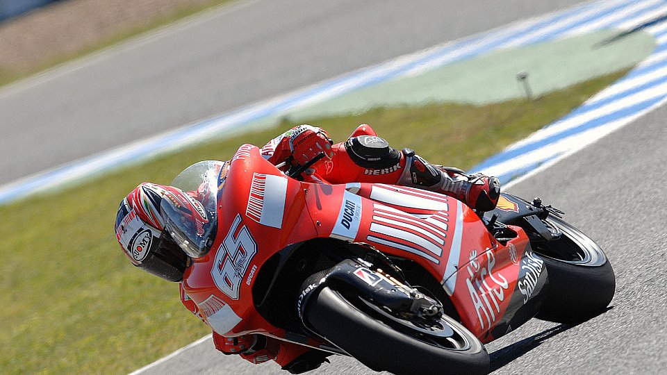 Capirossi hat wieder Freude am Fahren, Foto: Ducati