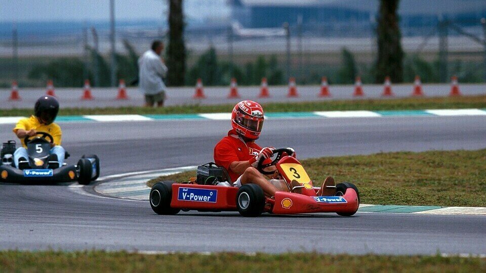 Michael Schumacher mischt wieder im Kartsport mit., Foto: Sutton