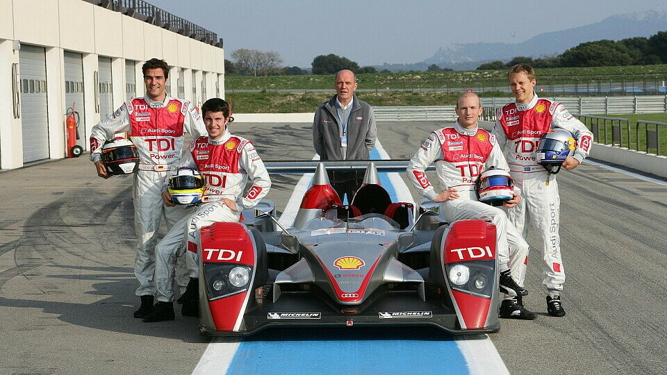 Das Audi-Quartett für Le Mans., Foto: Audi
