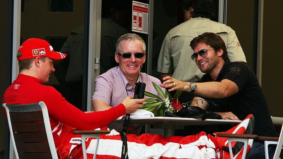 Die Robertsons statteten Williams in Abu Dhabi einen Besuch ab, Foto: Sutton