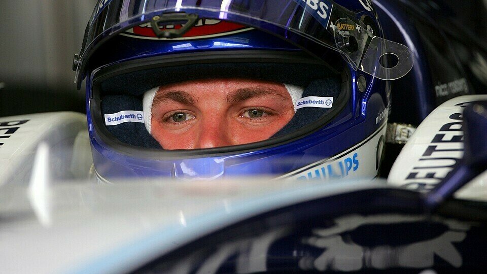 Der Testunfall der vergangenen Woche steckt angeblich nicht mehr in Nico Rosbergs Kopf, Foto: Sutton