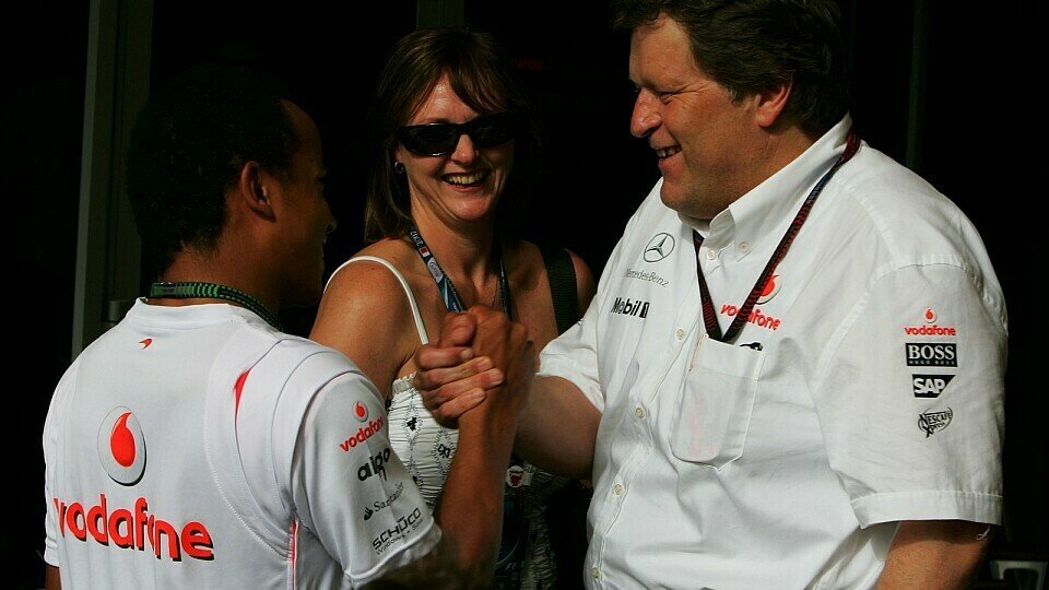 Die Stimmung bei McLaren scheint bestens., Foto: Sutton