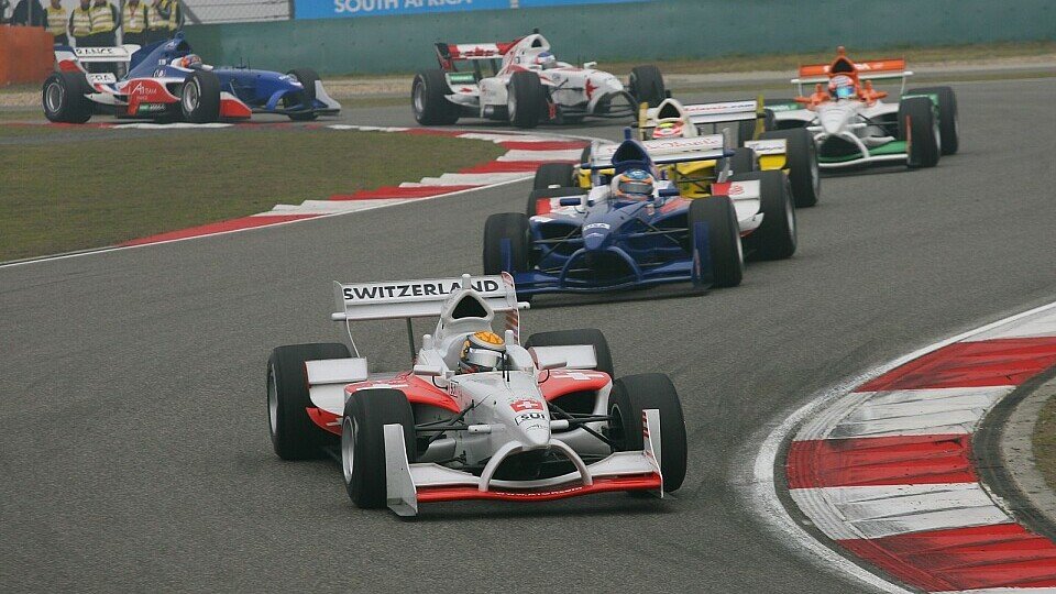 Sebastien Buemi hatte etwas Pech, Foto: A1GP Sebastien Buemi hatte etwas Pech, Foto: A1GP