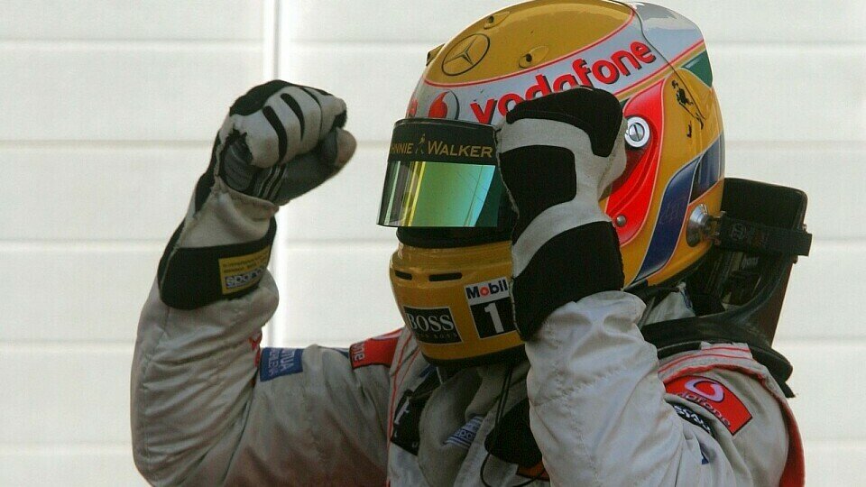 Lewis Hamilton hat es geschafft: er hat Alonso geschlagen., Foto: Sutton