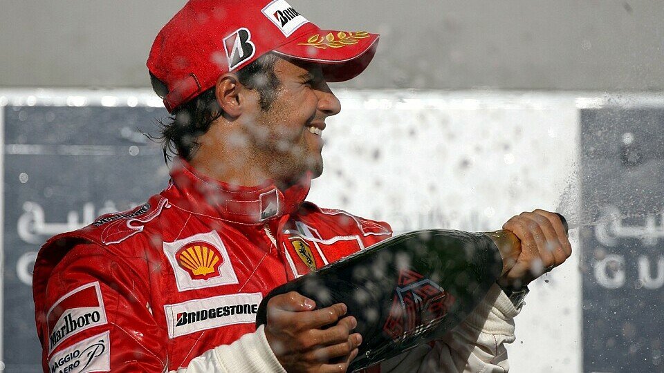 Nelson Piquet glaubt, dass Massa auch am Ende der Saison Grund zum Jubeln haben wird., Foto: Sutton