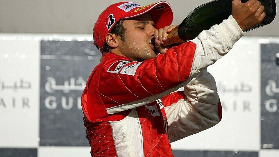 Felipe Massa darf jetzt einmal genießen, Foto: Sutton