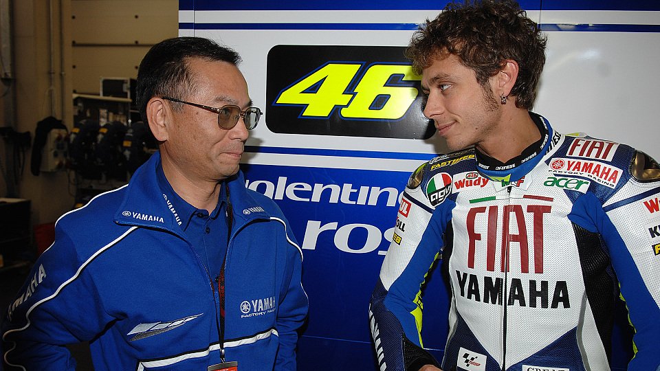 Furusawa und Rossi feierten zusammen einige Erfolge., Foto: Fiat Yamaha
