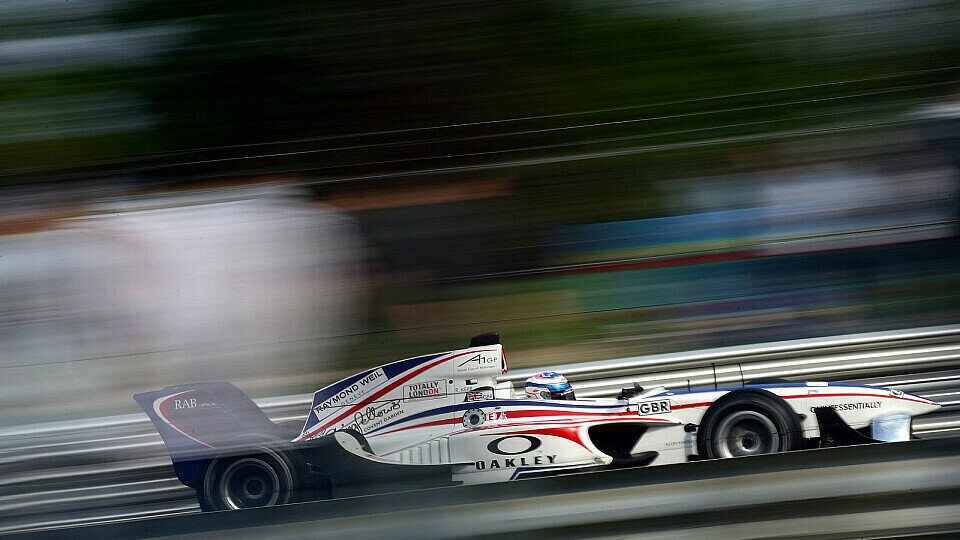 Kerr war schneller als alle anderen, Foto: A1GP Kerr war schneller als alle anderen, Foto: A1GP