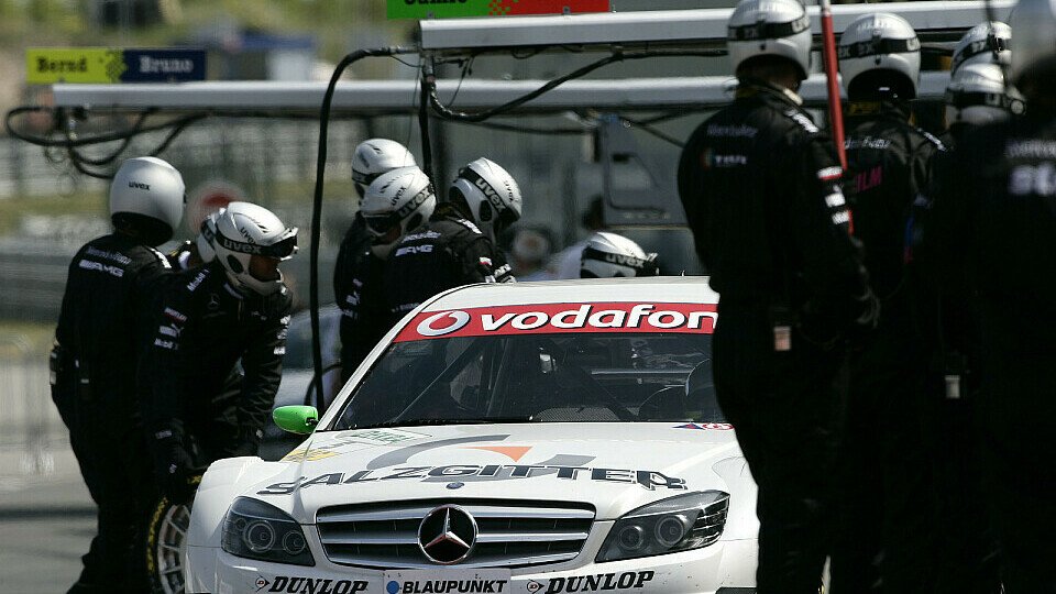 Mercedes wieder ganz vorne dabei, Foto: DTM