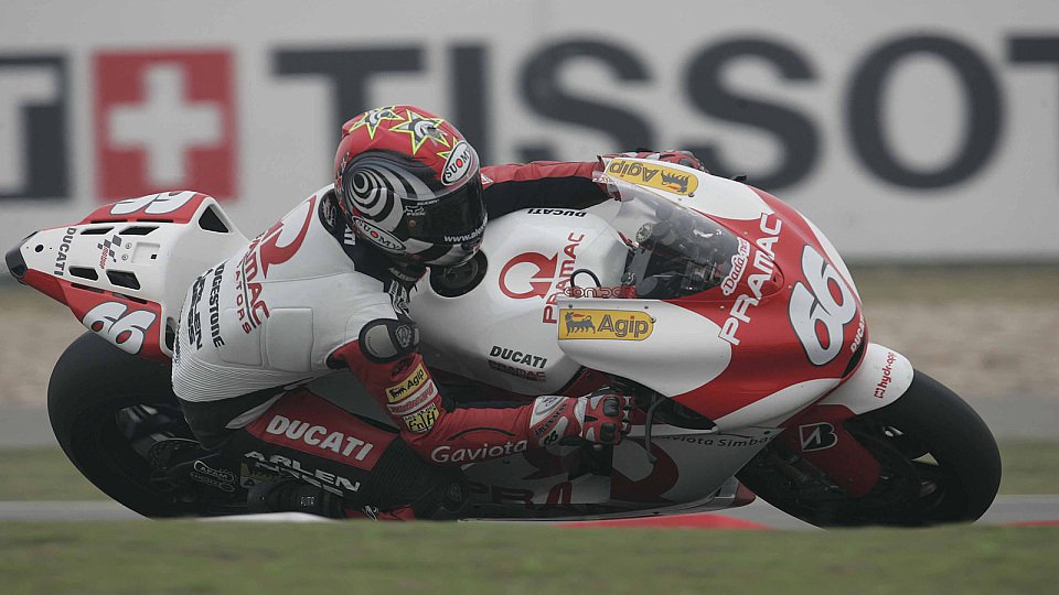 Alex Hofmann erreichte wieder die Top Ten, Foto: Pramac Racing