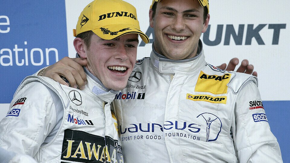 Paul durfte schon im 2. DTM-Rennen aufs Podium., Foto: DTM Paul durfte schon im 2. DTM-Rennen aufs Podium., Foto: DTM