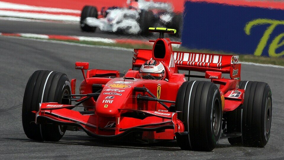 Kimi Räikkönen fuhr die schnellste Zeit des Donnerstags., Foto: Sutton