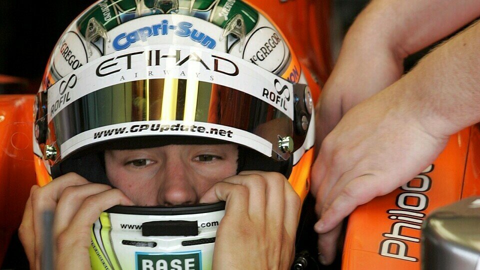 Adrian Sutil sieht sich auf einem Niveau mit Lewis Hamilton., Foto: Sutton