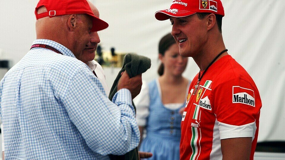 Niki Lauda traut Michael Schumacher viel zu., Foto: Sutton