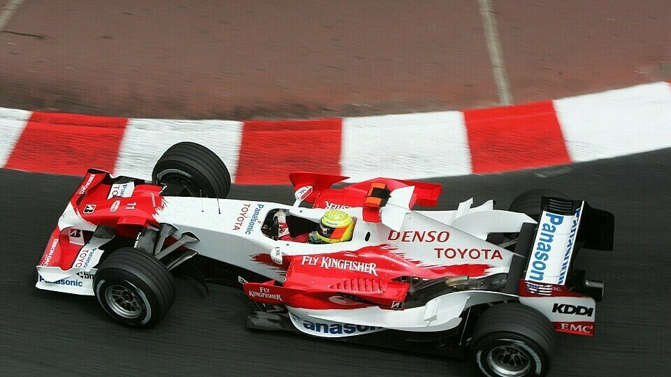 Ralf Schumacher fuhr im Rennen die besseren Rundenzeiten der beiden Toyotas, Foto: Sutton