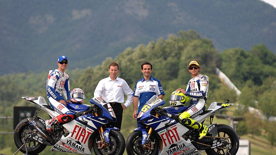 Rossi durch Edwards zu ersetzen wurde zwar in Erwägung gezogen, doch dann verworfen., Foto: Fiat Yamaha