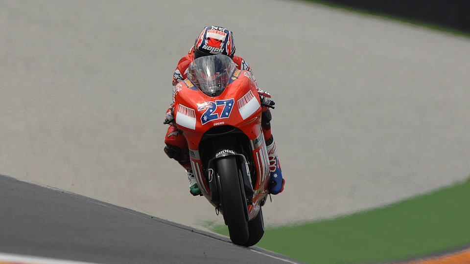 Mehr als Platz vier war für Casey Stoner nicht drin, Foto: Ducati