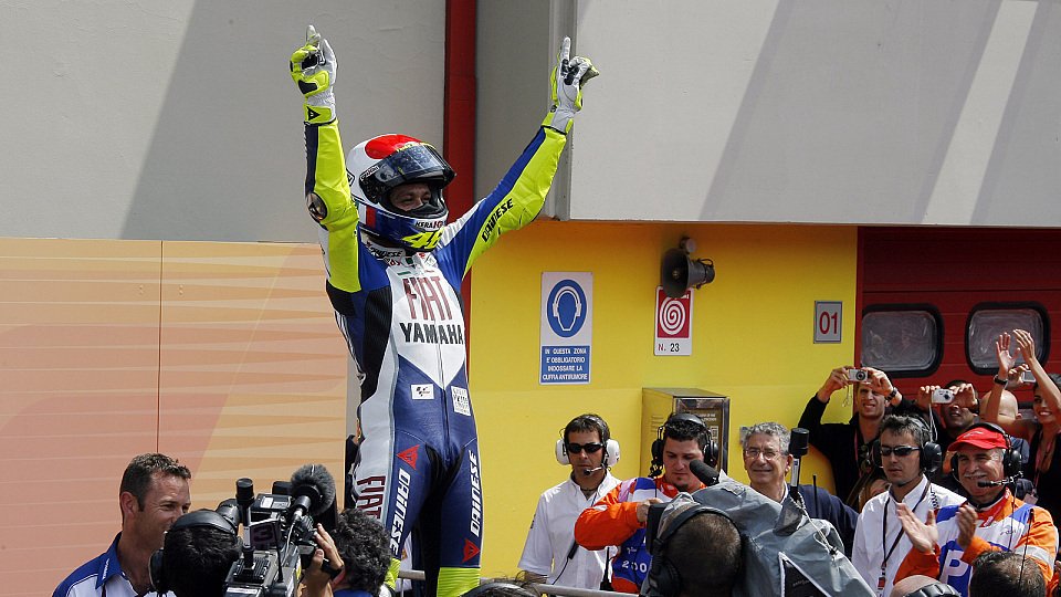 Valentino Rossi hatte in Mugello das perfekte Arbeitsgerät, Foto: Fiat Yamaha