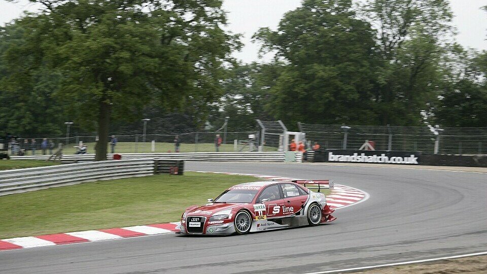 In Brands Hatch erlebte Mike Rockenfeller ein Wochenende zum Vergessen., Foto: Audi