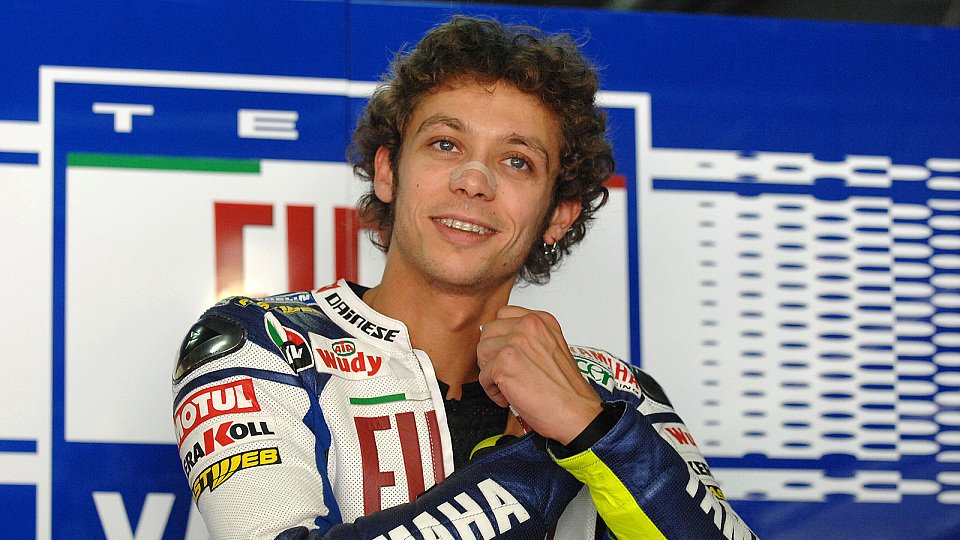 Valentino Rossi war voll des Lobes für Casey Stoner, Foto: Fiat Yamaha