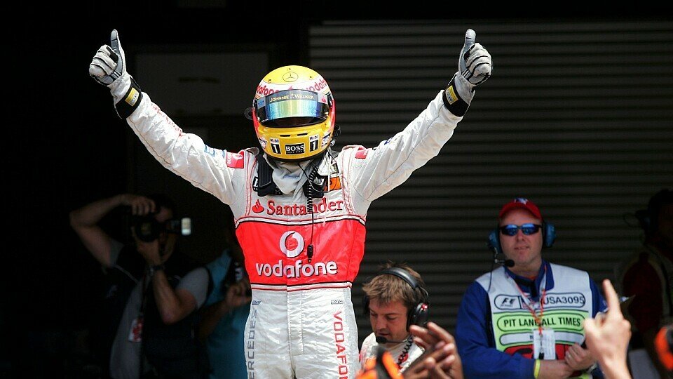 Lewis Hamilton ist der neue Star., Foto: Sutton