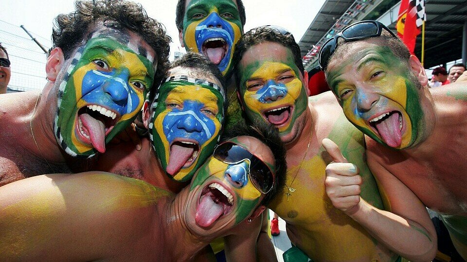 Die Brasilianer sind bekannt, ihren Emotionen freien Lauf zu lassen, Foto: Sutton