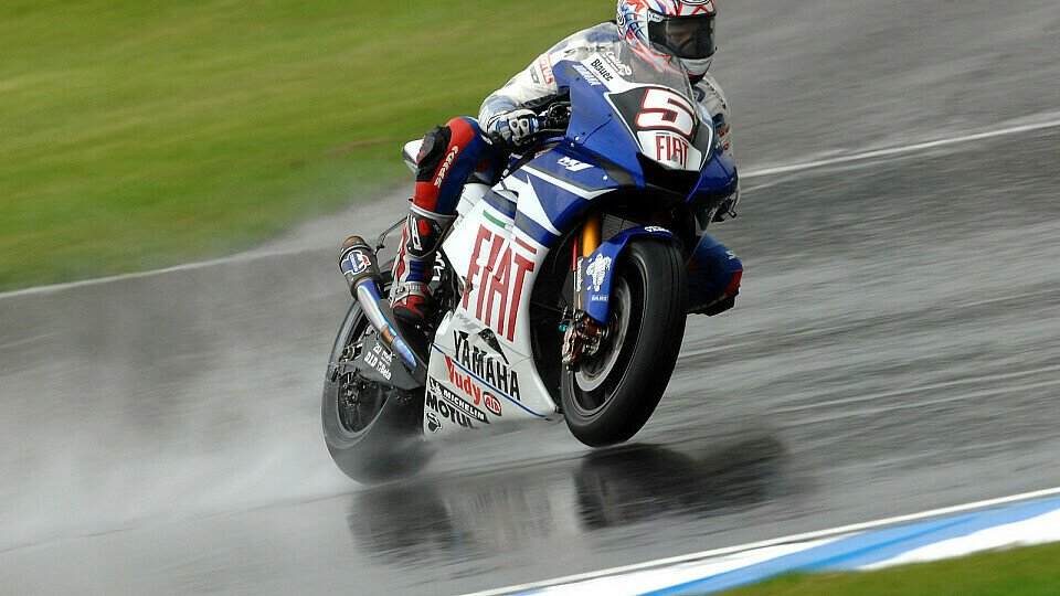 Im Regen hat Yamaha Probleme, Foto: Fiat Yamaha