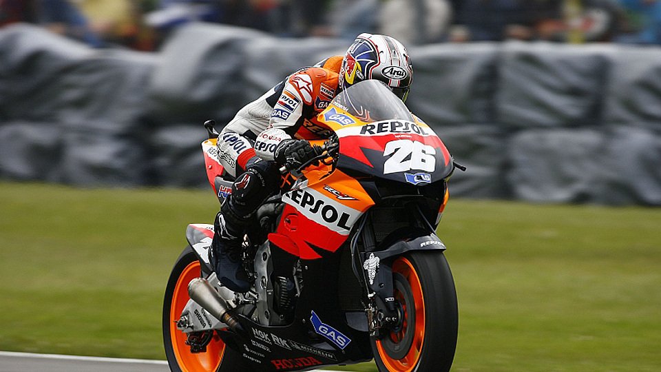 Pedrosa hatte die falschen Reifen., Foto: Honda
