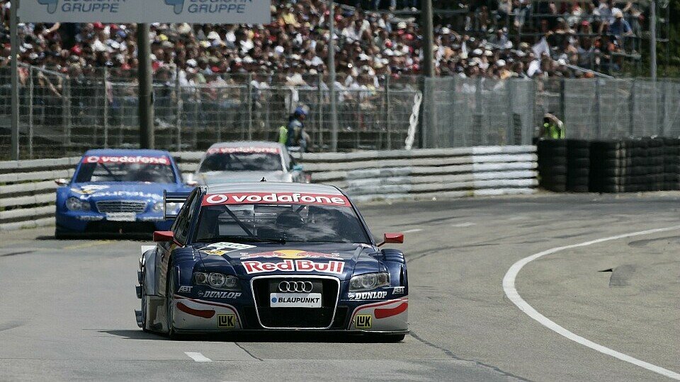 Mattias Ekström sorgte für Schadensbegrenzung., Foto: Audi
