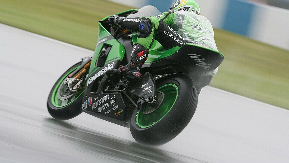 West hat in Donington gezeigt, dass er bei Regen mit der Spitze mithalten kann, Foto: Sutton