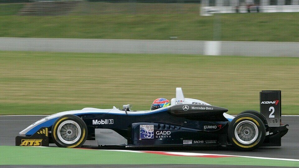 Romain Grosjean holt die Pole Position, Foto: F3 EuroSerie Romain Grosjean holt die Pole Position, Foto: F3 EuroSerie