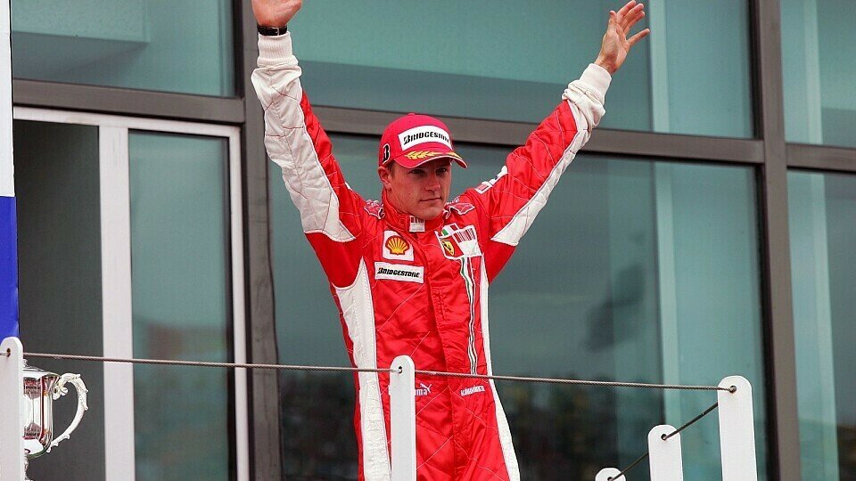 Kimi Räikkönen brachte Ferrari den Sieg zurück, Foto: Sutton