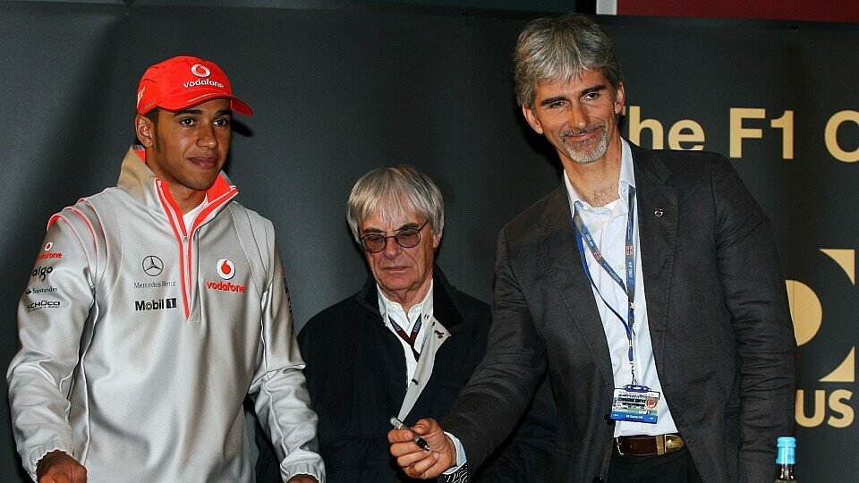 Damon Hill hofft, dass Lewis Hamilton dem wachsenden Druck stand haltet., Foto: Sutton