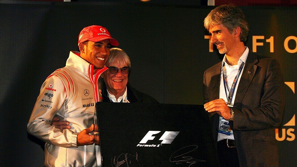 Damon Hill erwartet von Lewis Hamilton die Entwicklung zum Teamleader bei Mercedes, Foto: Sutton