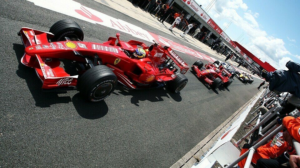 Ferrari will das Hamilton-Fest verderben., Foto: Sutton