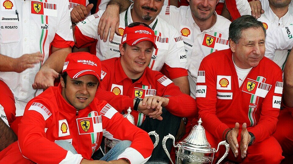 Renntechnisch war bei Ferrari das Lachen angesagt, Foto: Sutton