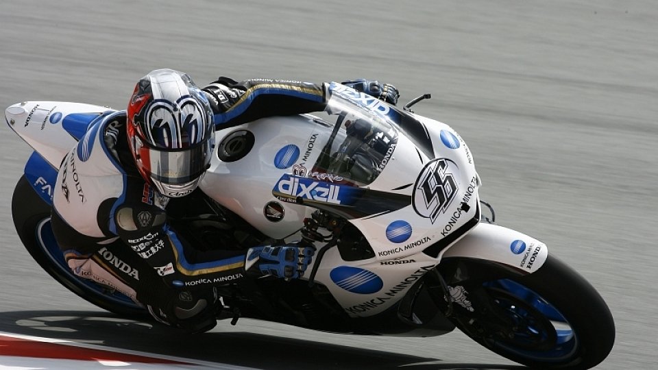 Shinya Nakano stellt die jüngste Generation von konkurrenzfähigen japanischen Fahrern dar, Foto: Honda