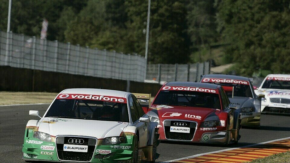 Markus Winkelhock war auch im 2005er Audi gut dabei., Foto: Audi