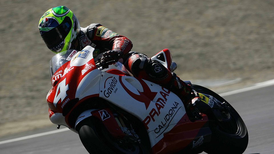 Alex Barros erlebte einen spannenden Kampf, Foto: Pramac Racing
