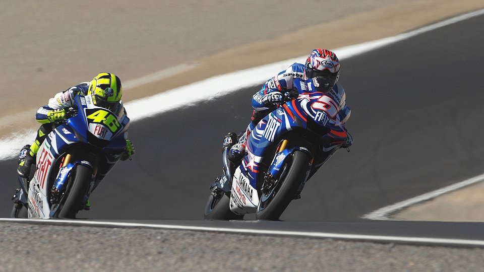 Beide Yamaha-Piloten erlebten ein schwieriges Wochenende, Foto: Fiat Yamaha
