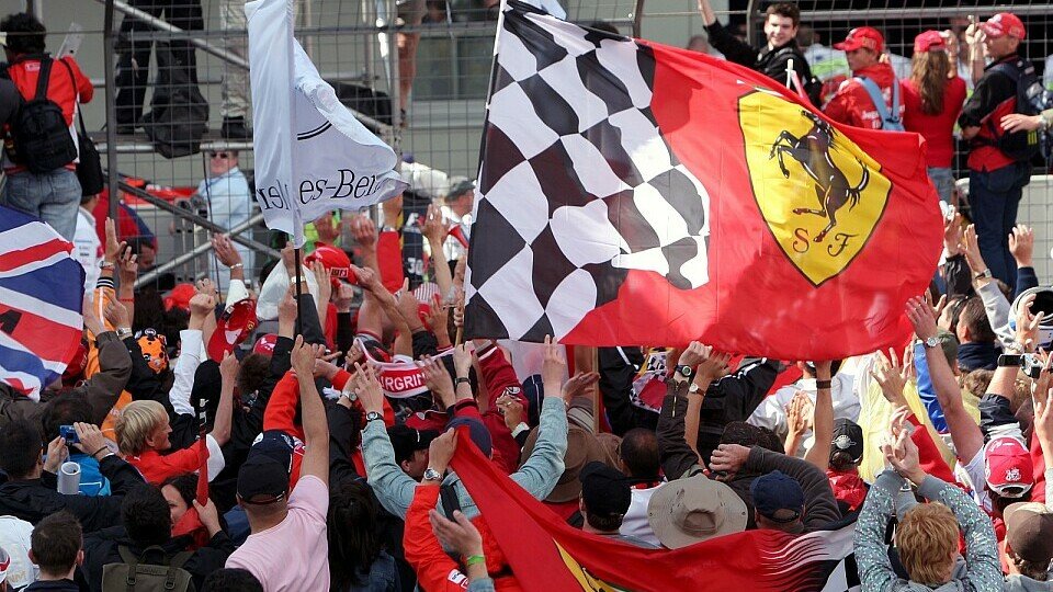Die deutschen Fans sind am Nürburgring zu Hause., Foto: Sutton
